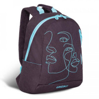 Школьный рюкзак Grizzly RD-047-11 Фиолетовый