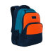 Рюкзак молодежный Grizzly RU-924-2 Синий - оранжевый