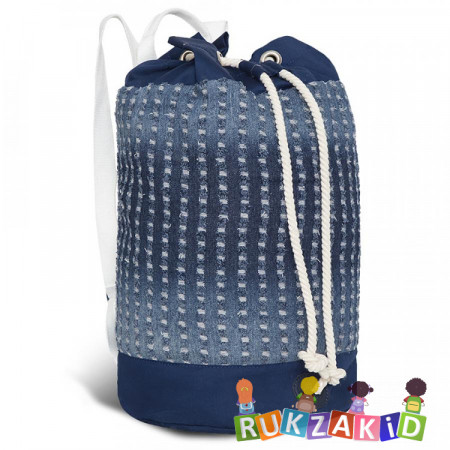 Рюкзак - торба Grizzly RXL-128-1 Синий джинс