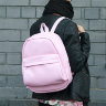 Рюкзак городской женский Kawaii Simple Style Маршмеллоу розовый