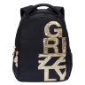 Женский рюкзак Grizzly RD-757-1 Черный - золото