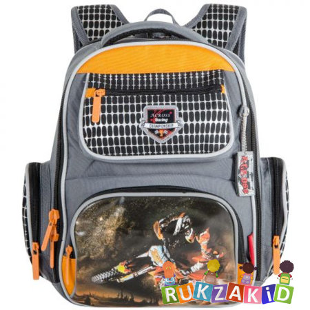 Рюкзак для школы облегченный Across ACS1-3old Мотобайкер