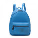 Мини рюкзак женский Ors Oro DW-805 Ярко - голубой