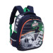 Ранец рюкзак школьный Grizzly RA-978-1 Футбол Темно - синий - зеленый