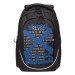 Рюкзак молодежный Grizzly RU-335-2 Черный - синий