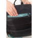 Рюкзак с клапаном молодежный Grizzly RXL-325-2 Черный - мятный