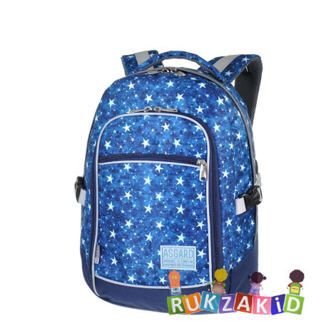 Городской рюкзак Asgard Р-455 Звезды синие-серые
