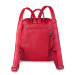 Женский рюкзак из экокожи Ors Oro D-454 Красный
