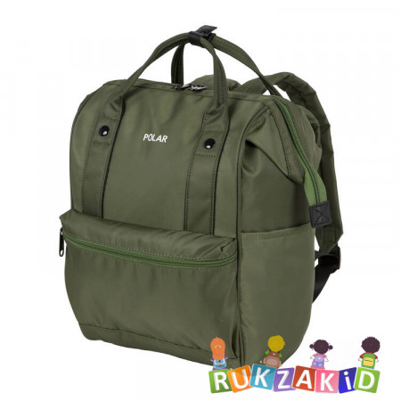 Молодежный рюкзак сумка Polar 18219 Зеленый