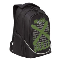 Рюкзак для ноутбука Grizzly RU-335-2 Черный - хаки