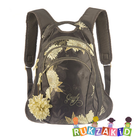 Молодежный рюкзак для девушки Grizzly RD-755-1 Хаки