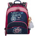 Ранец-рюкзак школьный Across ACR18-178-11 Бабочки в цветах