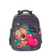 Рюкзак школьный Hummingbird TK65 Медвежонок с сердечком Серый