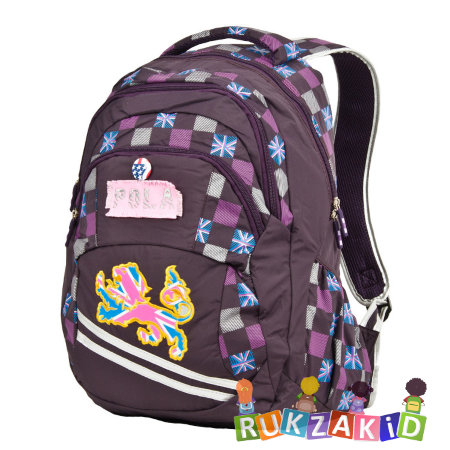 Рюкзак школьный Pola Д011 Фиолетовый