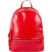 Женский кожаный рюкзак Connecticut Красный