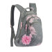 Молодежный рюкзак для девушки Grizzly RD-755-1 Серый