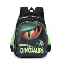 Ранец рюкзак формованный Grizzly RA-978-31 World of Dinosaurs Черный