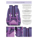 Рюкзак школьный Grizzly RG-160-3 Бантики Фиолетовый