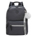 Рюкзак универсальный Grizzly RXL-321-1 Черный - серый