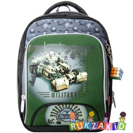 Рюкзак с танком школьный формованный Across 179-1