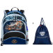 Ранец-рюкзак школьный Across ACR18-178-2 Огненный Мото