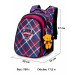 Рюкзак школьный SkyName R1-038 Сине - красный