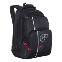 Рюкзак школьный Grizzly RU-030-31m Черный - красный