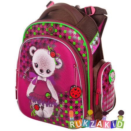 Рюкзак школьный Hummingbird TK42 Bonny Bear / Медведица