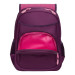 Рюкзак школьный с ортопедической спинкой Grizzly RAk-090-3 Пончики Фиолетовый