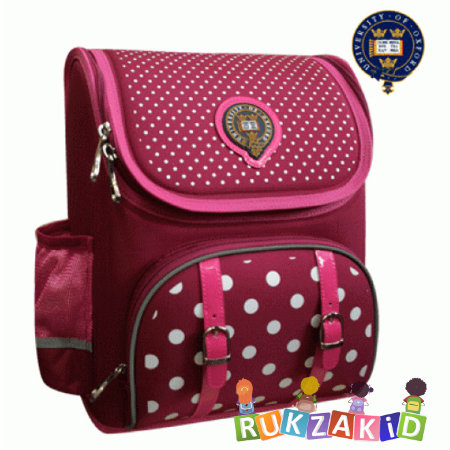 Рюкзак школьный раскладной OXFORD 1441-OX-112 Малиновый