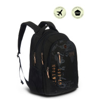 Рюкзак подростковый Grizzly RU-501-12 Черный