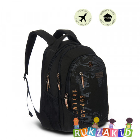 Рюкзак подростковый Grizzly RU-501-12 Черный