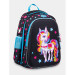 Ранец рюкзак школьный с мешком Nukki NK22-1001-4 Черный Радужный единорог