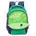 Рюкзак школьный Grizzly RB-963-1 Зеленый - темно-синий