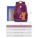 Рюкзак школьный Grizzly RG-163-13 Котик Фиолетовый