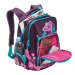 Рюкзак школьный Grizzly RG-760-1 Фиолетовый - бирюзовый