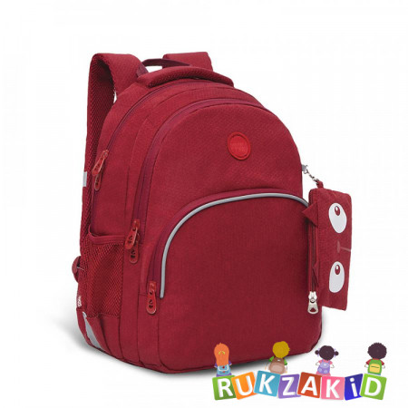 Рюкзак школьный Grizzly RG-160-11 Красный