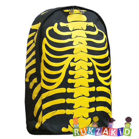 Рюкзак "Скелет" (желтый)