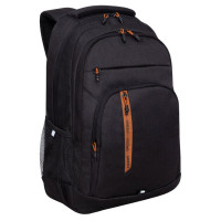 Рюкзак молодежный Grizzly RU-336-1 Черный - кирпичный