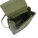 Женский рюкзак сумка с клапаном Ors Oro DW-832 Оливковый