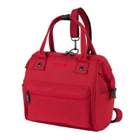 Молодежный рюкзак сумка Polar 18243 Красный