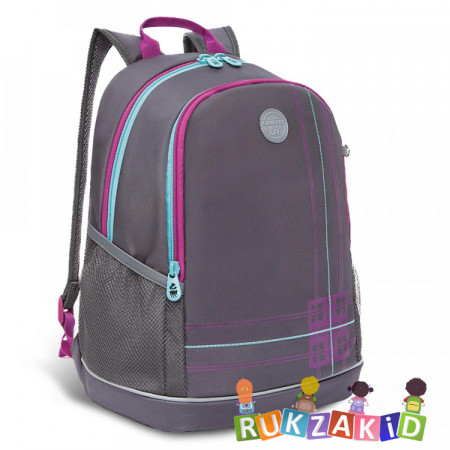 Рюкзак школьный Grizzly RG-163-3 Серый