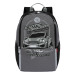 Рюкзак школьный Grizzly RB-251-5 Черный - серый