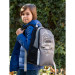 Рюкзак школьный Grizzly RB-251-5 Черный - серый