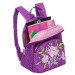 Рюкзак женский для города Grizzly RL-859-2 Фиолетовые горохи