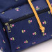 Рюкзак с цветочками синий