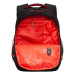 Рюкзак школьный Grizzly RB-250-1 Черный - красный