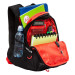 Рюкзак школьный Grizzly RB-250-1 Черный - красный