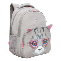 Рюкзак школьный Grizzly RG-360-7 Светло - серый
