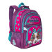 Рюкзак школьный Grizzly RG-766-1 Лиловый